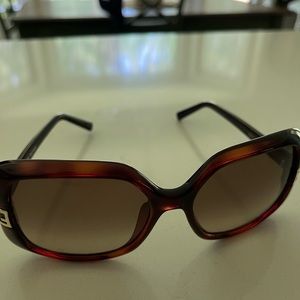 Fendi women’s large frame sunglasses